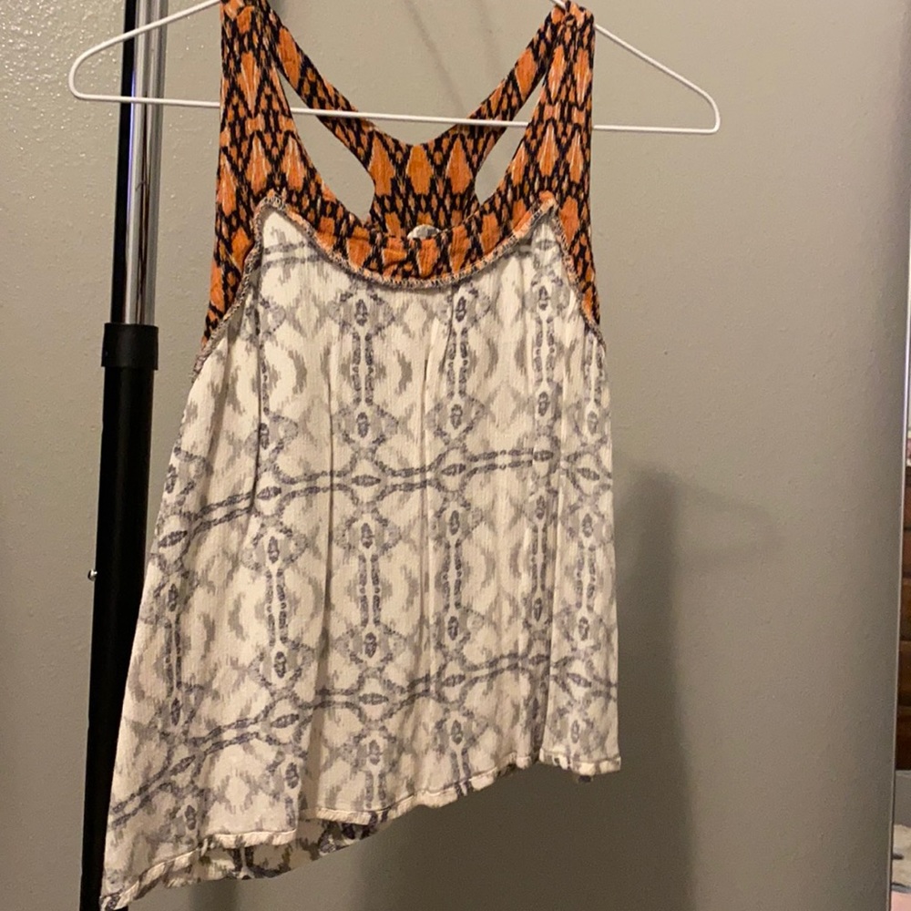 Open back crop top